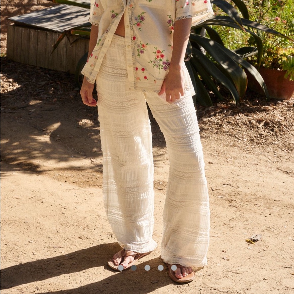 Free People One Aiden Lace Pants